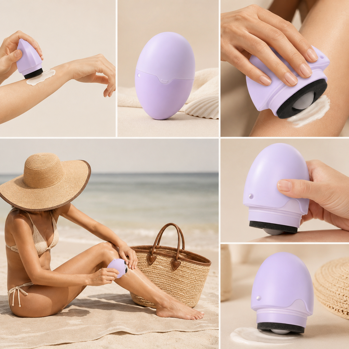 Applicateur de crème solaire
